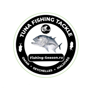Наклейка Tuna Fishing Tackle Black