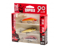 Набор воблеров Rapala 90 лет Countdown Small Bright 3 шт.