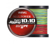 Плетеный шнур Varivas Avani Jigging 10x10 Max Power PEx8 #4 1200m